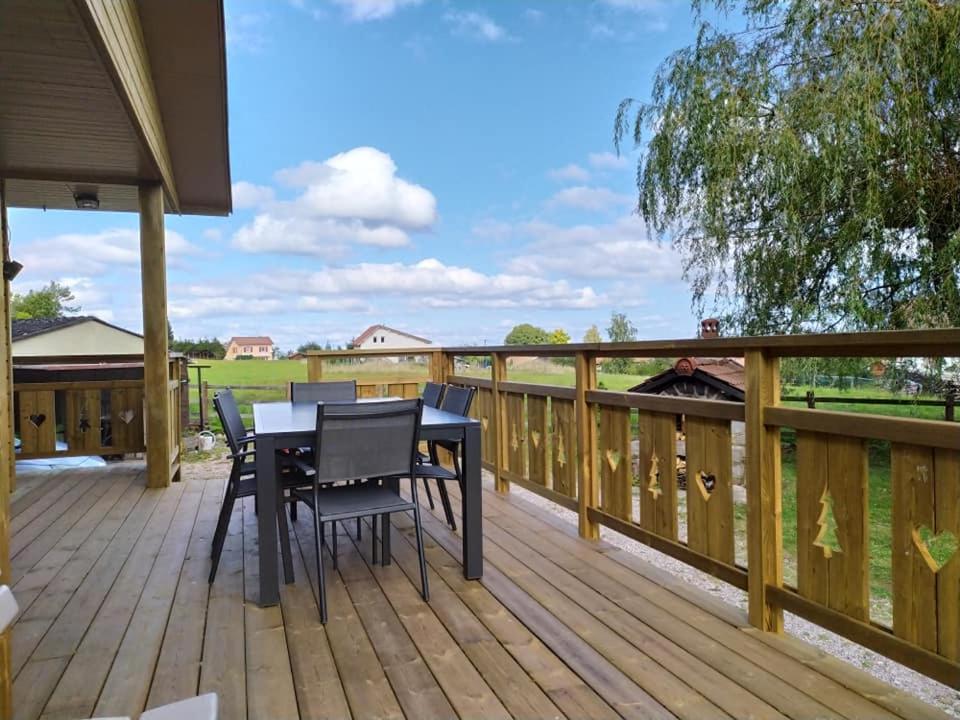 Chalet Du Spiemont Champdray Exteriör bild