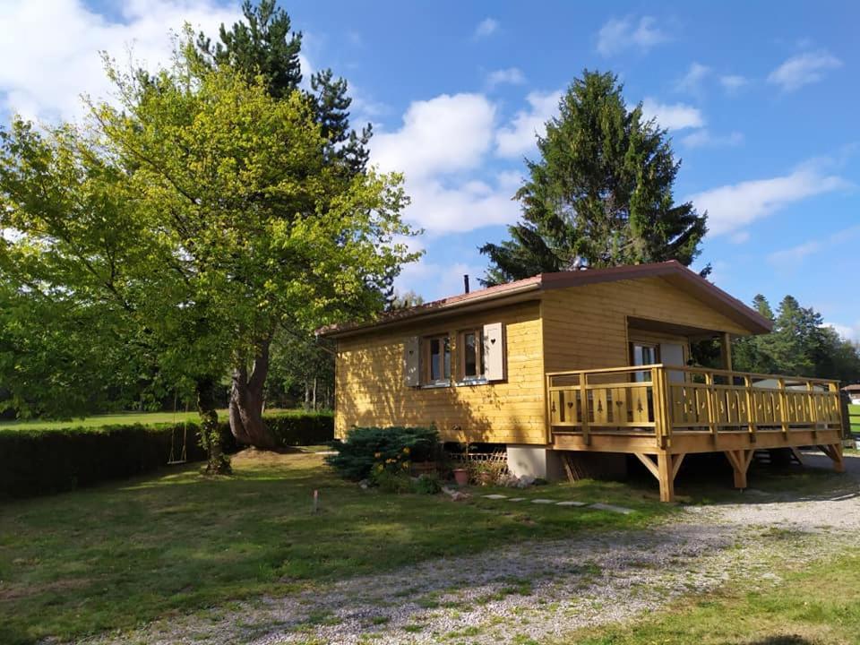 Chalet Du Spiemont Champdray Exteriör bild