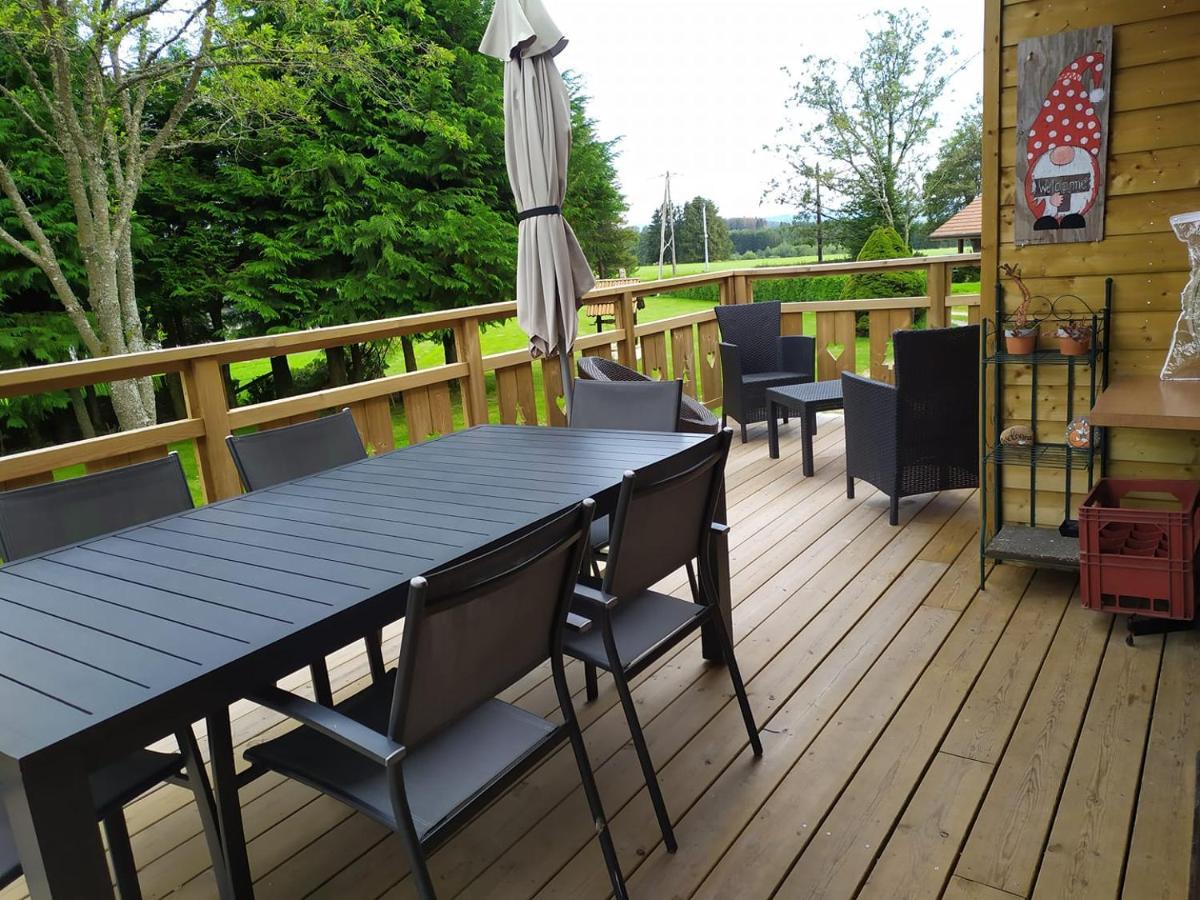 Chalet Du Spiemont Champdray Exteriör bild