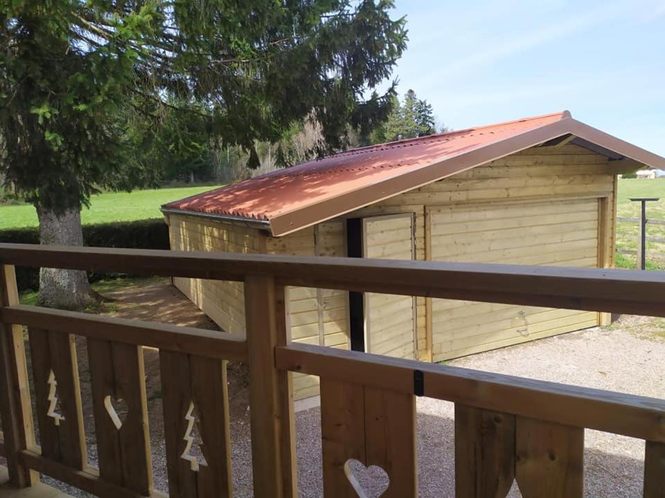 Chalet Du Spiemont Champdray Exteriör bild