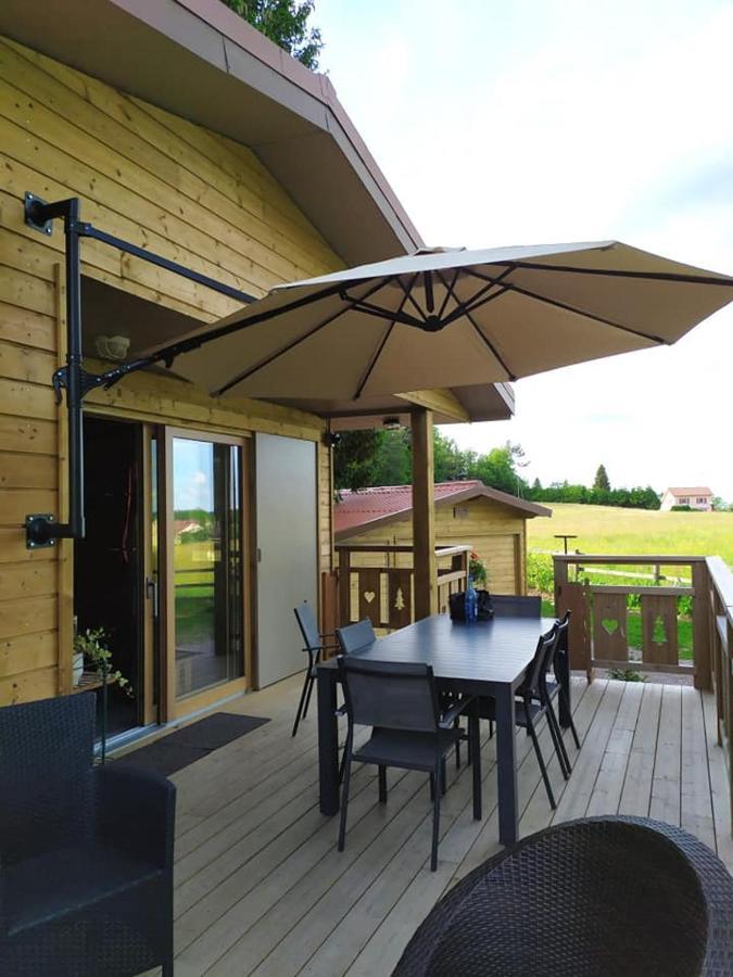 Chalet Du Spiemont Champdray Exteriör bild
