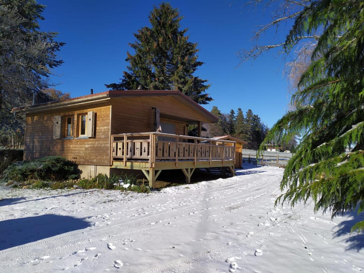 Chalet Du Spiemont Champdray Exteriör bild